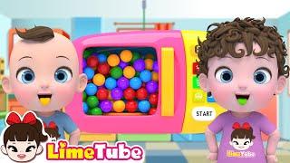 Johny Johny Yes Papa | Magic Microwave | Nursery Rhymes & Kids Songs | Kindergarten | LimeAndToys