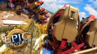 Stardust Racers FIRST LOOK On Ride Footage - Universal Epic Universe (NEW FOR 2025)!!