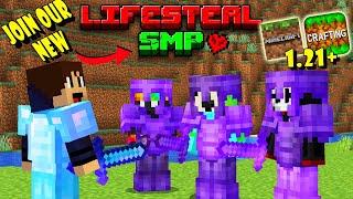 JOIN our New LifeSteal Smp for Java + Minecraft + Crafting and Building 1.21.80 | Daosao Gamers