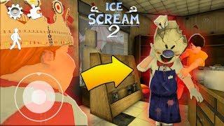 МОРОЖЕНЩИК попал в ТАЙНОЕ ЛОГОВО в ICE SCREAM 2 обновление ПРОДАВЦА МОРОЖЕНОГО - Ice Scream 2