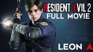 RESIDENT EVIL 2 REMAKE All Cutscenes (LEON STORY) Game Movie 1080p 60FPS