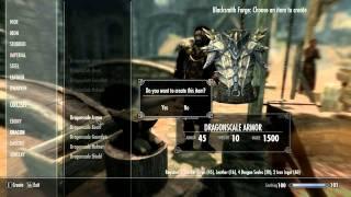 Skyrim How To Get The Best Light  Armor In Skyrim! Dragon Scale Armour