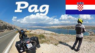 Motorradtour Insel Pag Kroatien