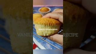 Super Moist Vanilla Cupcakes Recipe ️#cupcake #satisfying #recipe #shorts