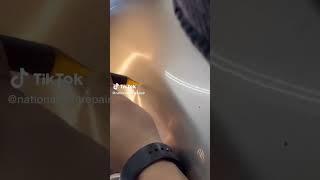 ASMR - National Dent Repair - Precision taps. #pdr #dentrepair #carrepair #nashville