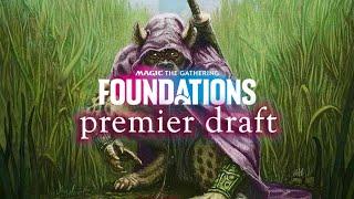 Зеленая сила базового выпуска. MTG Arena Foundations Premier Draft