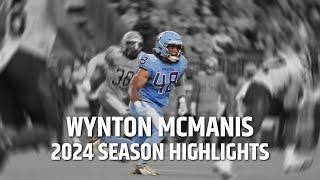 Wynton McManis 2024 CFL Highlights