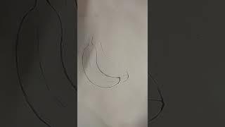 banana sketch ||AK talented artist‍||#shots#