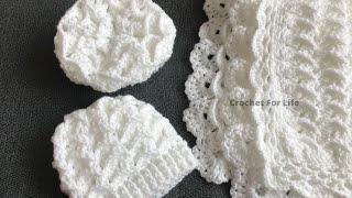 Easy crochet baby hat/  crochet for life h0720