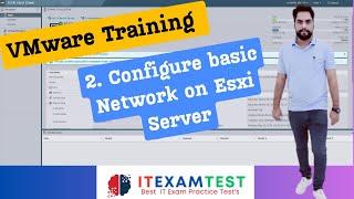 VMware Training:  2 Configure basic Network on Esxi Server  #technology #vmware #esxi