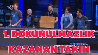 Masterchef Türkiye 1. Dokunulmazlık Oyunu kim kazandı?