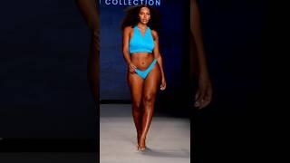 Amber Keaton slow motion walk at Miami Swim Week #bikinimodel #miamiswimweek