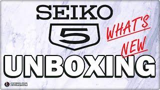SEIKO 5 Series UNBOXING - What's New from @2stime