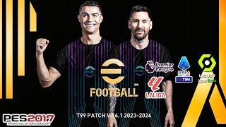  PATCH PES 2017 ATUALIZADO 2025: Uniformes, Estádios, Faces e Placar Exclusivo! 