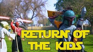 RETURN OF THE KIDS - How Kids Play Star Wars 2 #lightsabers #starwars