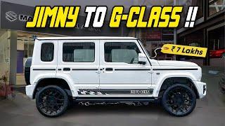 Ordering A G-class AMG Kit For Indian 5 Door Suzuki Jimny from Dubai