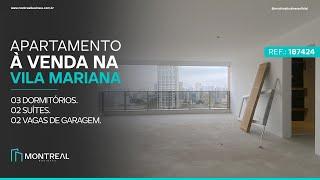 APARTAMENTO À VENDA NA VILA MARIANA, 3 DORMITÓRIOS, 2 SUÍTES E 2 VAGAS DE GARAGEM.