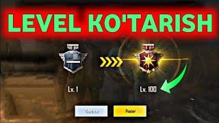 2 BARAVAR TEZ LEVEL KO'TARISH  // PUBG LITE // KIBER GAMING