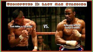 Boyka vs George Chambers | Undisputed 2 | Scott Adkins vs Michael jai White #boxing #mma