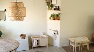 From play kitchen to functional #montessori kitchen
