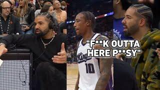 Drake has words for DeMar DeRozan & says he’ll pull down his jersey if Raps retire it