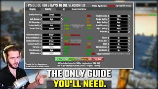 The ULTIMATE 7 Days To Die Best Settings Guide!