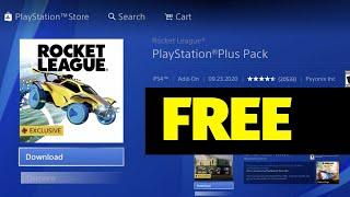 How to Download: Rocket League PlayStation Plus Pack for FREE on PS4 | PlayStation