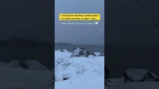This is the shortest named place on earth 
