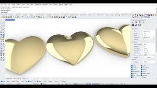 Rhino, 6 ways to make a dome heart