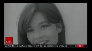 Téléjournal RDI 2024 06 11 Décès de Françoise Hardy à 80 ans.