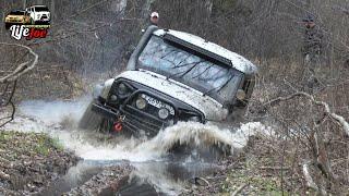 Осень, грязь и бездорожье. off road покатушки уаз патриот, уаз 469, нива 3D и нива 5D. Часть 1