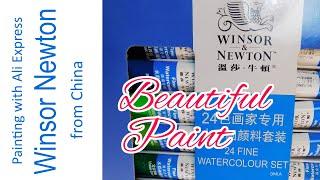 AliExpress Art Supplies Winsor Newton Watercolor Tubes & Brushes Review - Incredible Quality