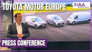 Toyota's Ambitious European Commercial Vehicle Strategy | IAA Transportation 2024 Press Conference