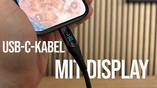 Ocetea USB-C-Kabel | QUICKIE | Ladekabel mit Display!