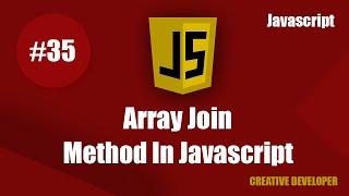 Array join method javascript || Javascript array join method || Array join method || Javascript