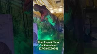 Dino Expo & Show w Koszalinie (27-28.07.2024) #Koszalin #dinozaur #dinozaury #tyrannosaurusrex #trex