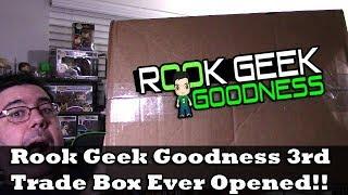 Rook Geek Goodness 3rd Trade Box Ever Opened !!