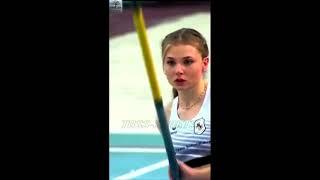 Young Star's First Senior Meeting   Chiara Sistermann•German Indoor Championship#shorts Knowledge