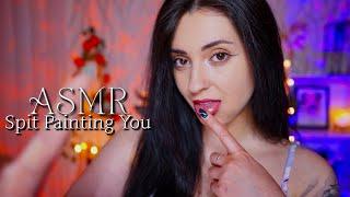 ASMR Spit Painting You | ASMR Mouth Sounds Intensos