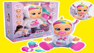 Feeding Cry Babies First Emotions Dreamy baby doll