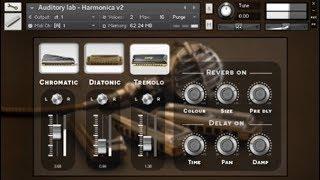 Auditory Lab - Chromatic Harmonica Virtual Instrument Plugin (Pc/Mac VST, AU,AAX)