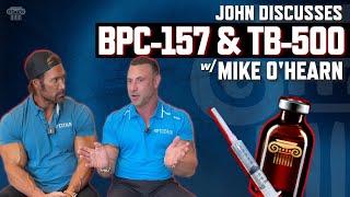 Mike O’Hearn and John Tsikouris Discuss #healing #peptides #BPC157 & #TB500