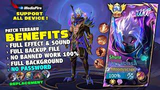 NEW! | Hayabusa 11.11 Shura Skin Script No Password | Full Effect & Full Sound  MLBB