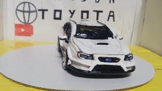 Сборка SUBARU IMPREZA WRX STI из пластилина, форсаж 8.