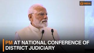 PM addresses National Conference of District Judiciary | DD India