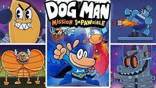 Dog Man: Mission Impawsible - All Bosses [No Damage] & Ending