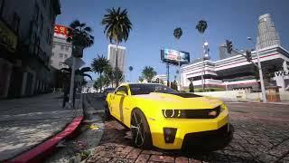 GTA 5 MODS | 2012 Chevrolet Camaro ZL1 Gameplay | Natural Vision Evolved QuantV Reshade RTX 3090Ti