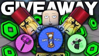 LIVE FREE Gamepasses GIVEAWAY In The Strongest Battlegrounds #roblox