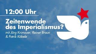 UZ-Friedenstage: Zeitenwende des Imperialismus?