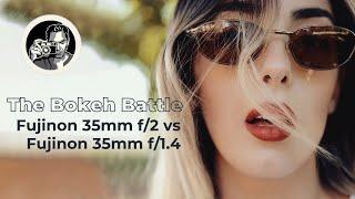 Battle Of The Bokeh: Fuji 35mm F2 Vs. F1.4 Portrait Photography Showdown